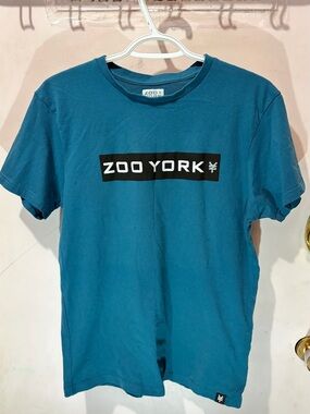 Zoo York Teal Short Sleeve Logo Tee